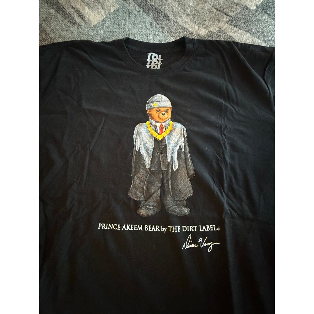 Coming to America Akeem Teddy Bear T-Shirt The Dirt Label TDL XXL